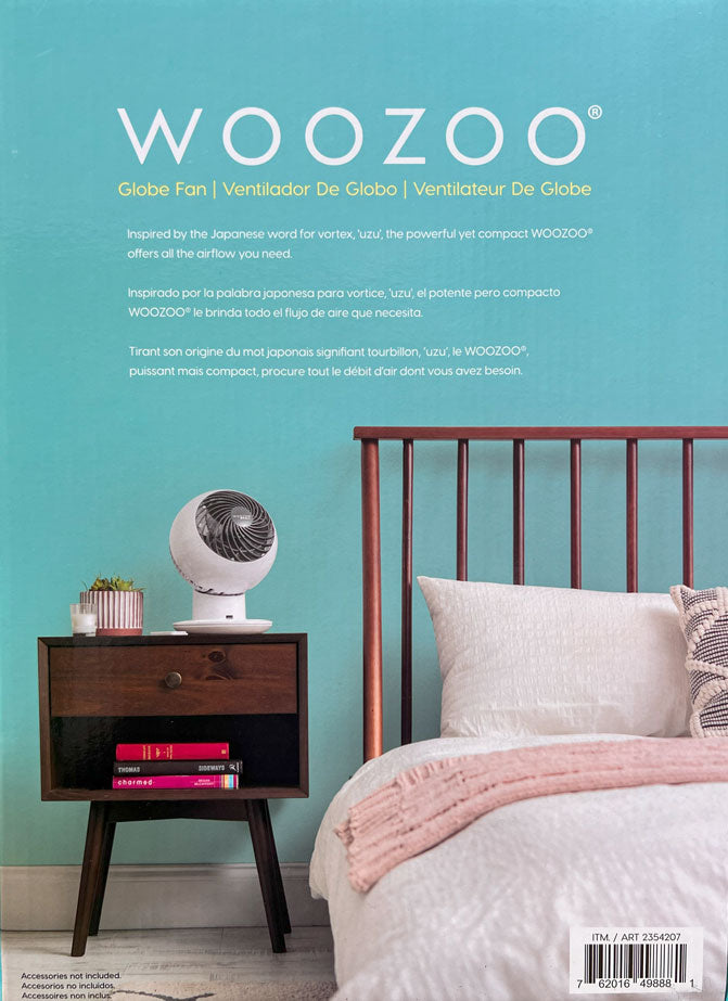 Woozoo Air Circulator, A Globe Fan from IRIS USA, Inc.